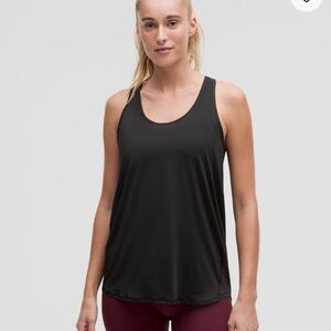 Lululemon Essential Pleated Tank black sz 14